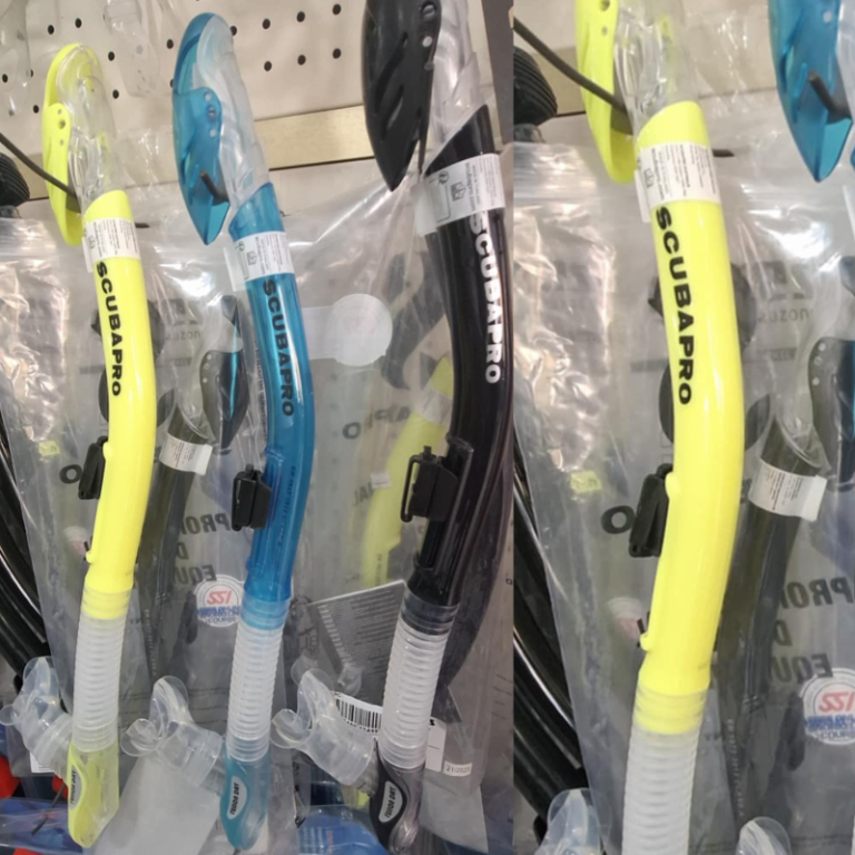SCUBABRO DRY SNORKELS